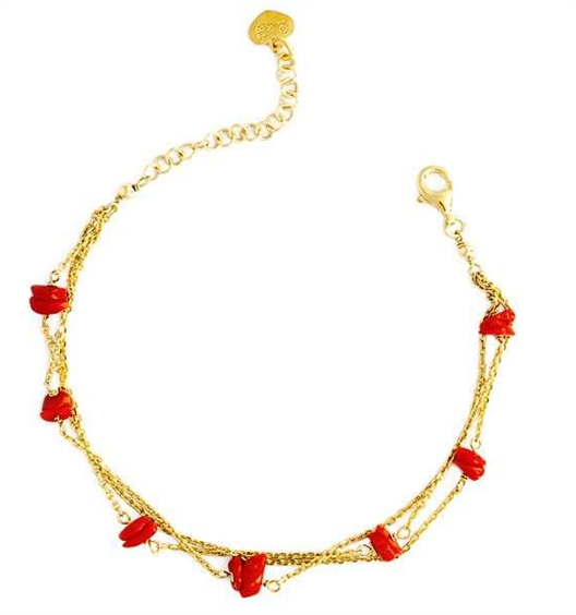 Bracelet Io & Te  Woman in Silver Corallo BRICCORDO - BRICCORDO